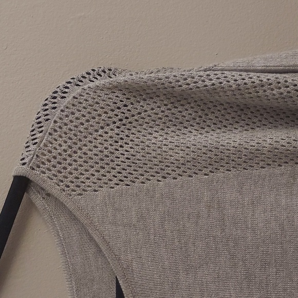 INC INTERNATIONAL CONCEPTS Light Grey Cashmere Blend Long Sleeve Tunic Sweater - Picture 5 of 11